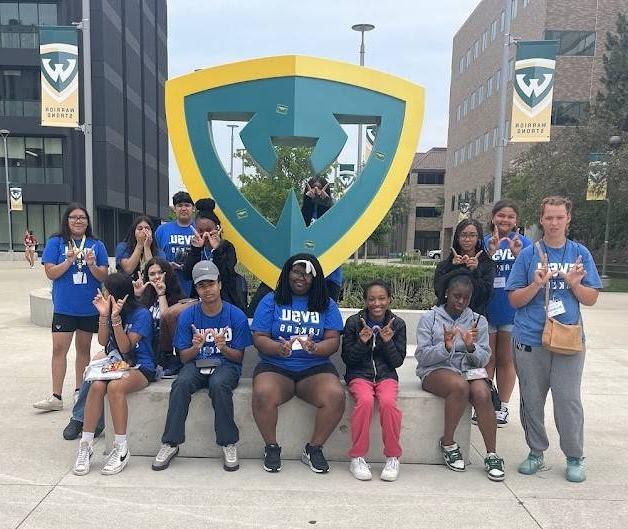 TRIO students at Wayne State University